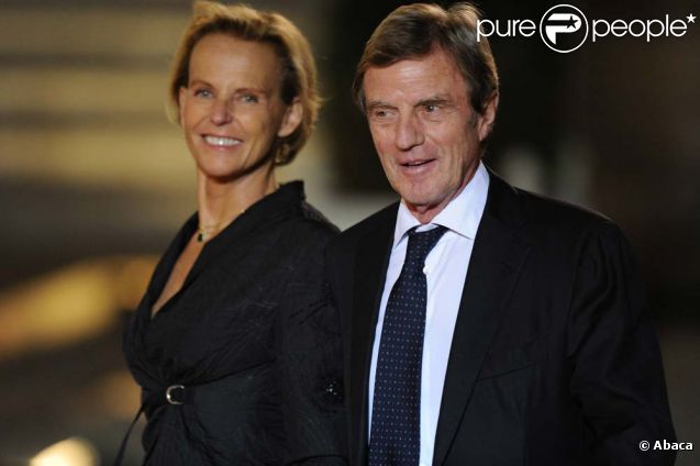 Christine Ockrent et Bernard Kouchner à Paris, le 4 novembre 2010. 