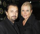 Henri Leconte et sa femme Florentine lors de la soirée organisée par Edouard Nahum à la Gioia (VIP ROOM), le 7 décembre 2011 pour le lancement de la bague Sissi.