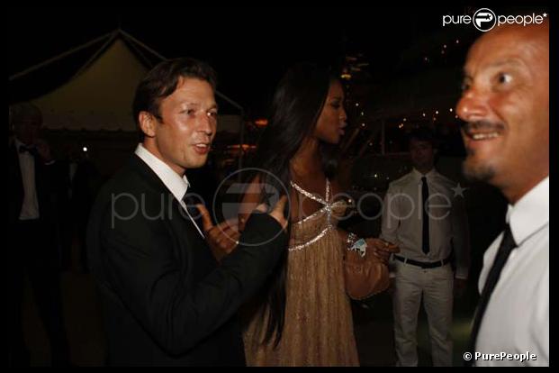 Christophe Rocancourt et Naomi Campbell