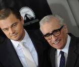 Martin Scorsese et Leonardo DiCaprio en février 2010