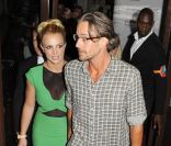 Britney Spears et son compagnon Jason Trawick en septembre 2011<br />