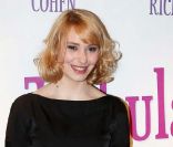 Déborah François à l'avant-première des  Tribulations d'une caissière , à Paris, le 12 décembre 2011.
