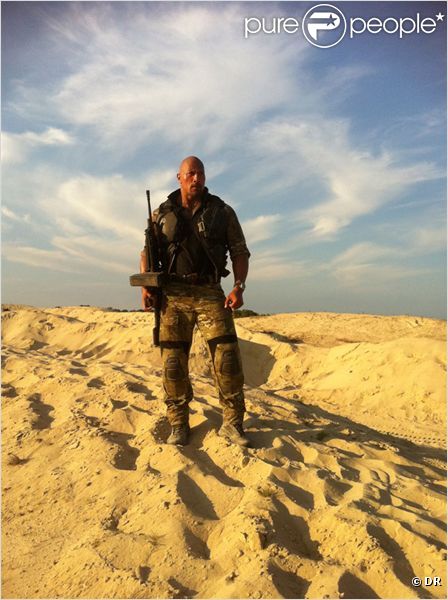 The Rock alias Dwayne Johnson dans G.I. Joe 2 : Retaliation.
