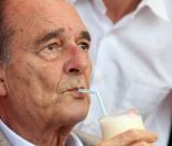 Jacques Chirac à Saint-Tropez, le 14 août 2011.<br />