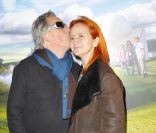 Gilbert Montagné très amoureux de son épouse, devant Tex en famille