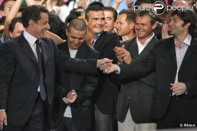 Faudel soutient Nicolas Sarkozy en avril 2007 