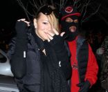 Nick Cannon et Mariah Carey en pleine séance shopping à Aspen. Le 23 décembre 2011.