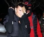 Nick Cannon et Mariah Carey à Aspen. Le 23 décembre 2011.