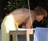 Owen Wilson profite de ses vacances à Saint-Barthélemy, le 20 décembre 2011