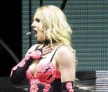 Britney Spears, lors d\'un concert au Mexique, en décembre 2011.