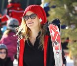 Kate Hudson sur les pistes à Aspen, le 27 décembre 2011.