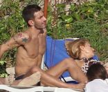 Marc Jacobs et Rachel Zoe prennent le soleil à Saint Barthélémy. Le 27 décembre 2011.