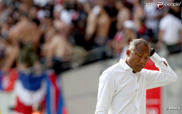 Antoine Kombouaré le 28 août 2011 à Toulouse