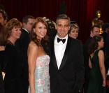 George Clooney et Lisa Snodown aux Oscar 2008