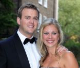 Holly Branson et son désormais mari Fred Andrews le 21 avril 2011 à Londres