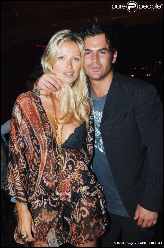 Filip Nikolic et sa compagne Valérie Bourdin en 2006 