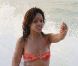 Rihanna : une déesse en maillot de bain à la Barbade avec son petit frère le 27 décembre 2011