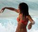 Rihanna : une déesse en maillot de bain à la Barbade avec son petit frère le 27 décembre 2011