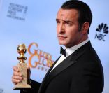 Golden Globes 2012 : Jean Dujardin triomphe, ému et au comble du bonheur