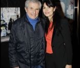 Claude et Valérie Perrin au Ciné 13 Théâtre, à Paris. Janvier 2012 