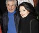 Claude Lelouch et Anouk Aimée à l'exposition photographique de Valérie Perrin au Ciné 13 Théâtre, à Paris. Janvier 2012