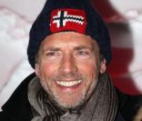 Stéphane Freiss lors d'une soirée montagnarde dans un igloo pendant le festival du film de comédie de l'Alpe d'Huez, le 18 janvier 2012