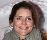 Alice Taglioni lors d'une soirée montagnarde dans un igloo pendant le festival du film de comédie de l'Alpe d'Huez, le 18 janvier 2012