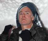 Franck Dubosc lors d'une soirée montagnarde dans un igloo pendant le festival du film de comédie de l'Alpe d'Huez, le 18 janvier 2012