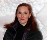 Audrey Fleurot lors d'une soirée montagnarde dans un igloo pendant le festival du film de comédie de l'Alpe d'Huez, le 18 janvier 2012