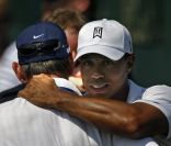 Tiger Woods et Hank Haney le 12 août 2009 à Minnesota