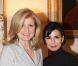 Rachida Dati reçoit Arianna Huffington à la mairie du 7e arrondissement de Paris, le 23 janvier 2012.