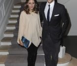 Olivia Palermo et son amoureux au défilé Dior Haute Couture à Paris le 23 janvier 2012