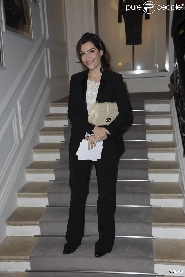 Daphné Roulier au défilé Dior Haute Couture à Paris le 23 janvier 2012