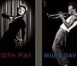L'USPS et La Poste, les services postaux américain et français, rendent hommage à Edith Piaf et Miles Davis à travers deux timbres à leur effigie disponibles en juin 2012.