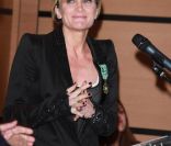 Patricia Kaas a été faite officier des Arts et des Lettres samedi 28 janvier 2012, au Majestic de Cannes, par Frédéric Mitterrand, au cours d'une cérémonie qui a également vu Shakira et Françoise Canetti décorées.