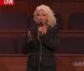 Christina Aguilera aux funérailles d'Etta James, à Gardena en Californie, le 28 janvier 2012.