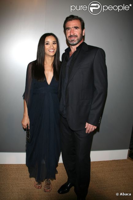 Rachida Brakni et Eric Cantona le 20 mai 2009 à Cannes