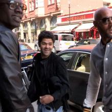 Jamel Debbouze, Omar Sy et Nicolas Anelka pour le documentaire L'entrée des Trappistes, diffusé le 7 février sur Canal + en prime time