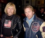 Renaud et son frère Thierry Séchan à Paris, le 18 février 2003.