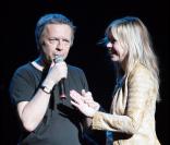 Renaud et Romane Serda, à Rouen, 23 février 2006.