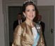 La princesse Mary de Danemark était une fois de plus magnifique en tenue d'apparat pour un dîner célébrant le jubilé des 40 ans de règne de la reine Margrethe, le 1er février 2012 au palais de Christiansborg.