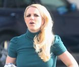 Préoccupée, Britney Spears va chercher ses fils à la gym à Los Angeles le 31 janvier 2012