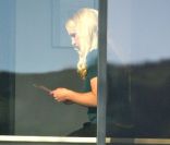 Britney Spears va chercher ses fils à la gym à Los Angeles le 31 janvier 2012
