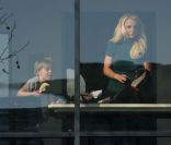 Britney Spears va chercher ses fils à la gym à Los Angeles le 31 janvier 2012