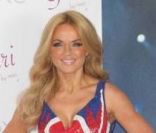  Geri Halliwell lance sa collection de maillots de bain Next à Londres le 2 février 2012 
 