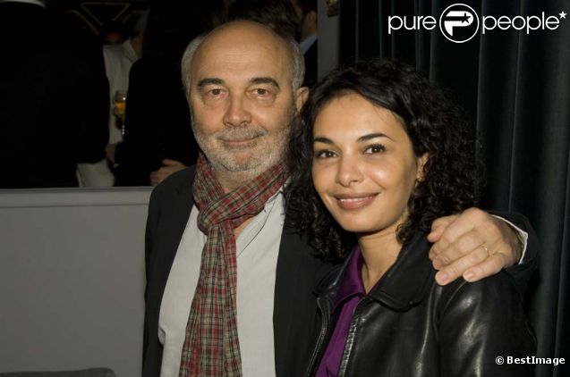 Gérard Jugnot et Saïda Jawad à l'inauguration du  Jo's  au Marrakech, le 28 janvier 2012.