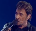 Johnny Hallyday sur le plateau de  Star Académie , à Montréal, le 5 février 2012.