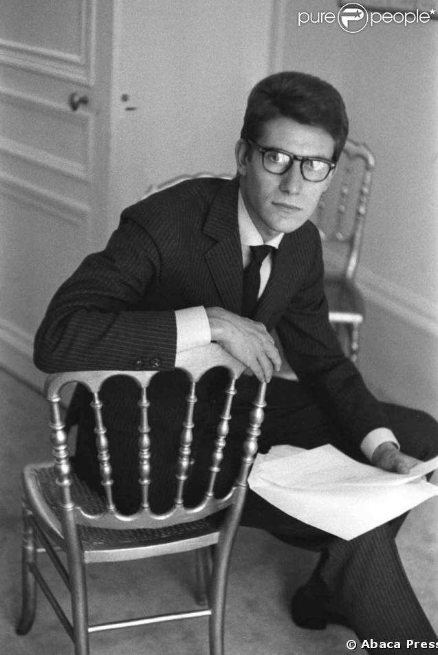 Yves Saint Laurent en 1962