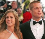 Jennifer Aniston et Brad Pitt, en mai 2004 à Cannes.