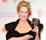 Meryl Streep lors des BAFTAs 2012, le 12 février à Londres.